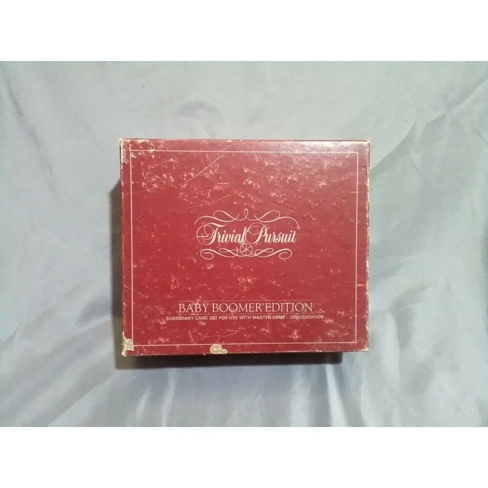 Vintage 1983 Trivial Pursuit Baby Boomers Edition Card Set